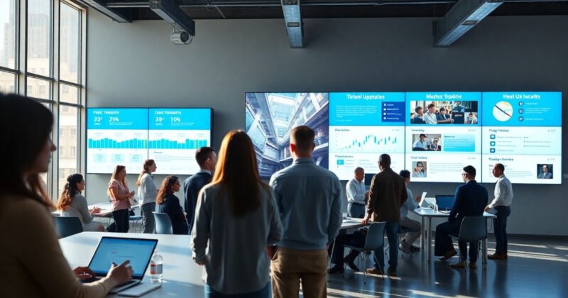 Boost Workplace Productivity with Digital Signage - SafeZone24