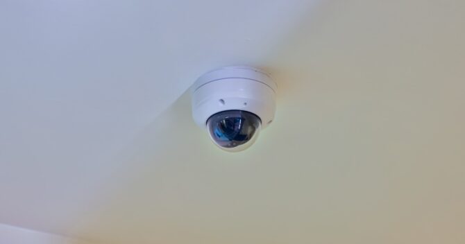 Online Security dome CCTV camera