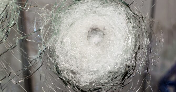 bulletproof glass shot test img